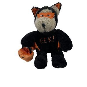 Starbucks Bearista Bear Halloween Plush EEK Bat Trick or Treat 27th Edition 2003